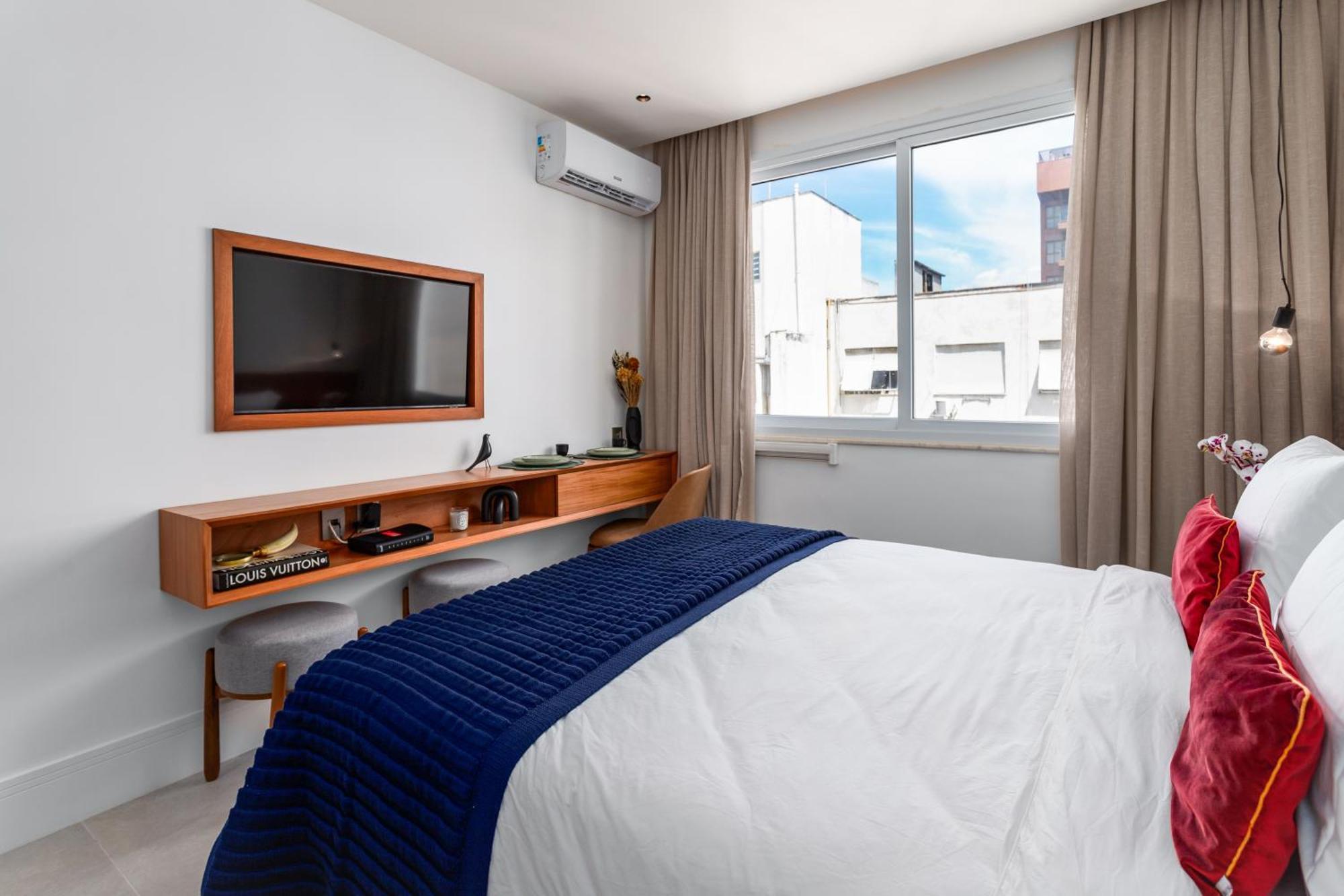Apartamento Unhotel - Modernos, Acesso A De Copacabana - Posto 6 *